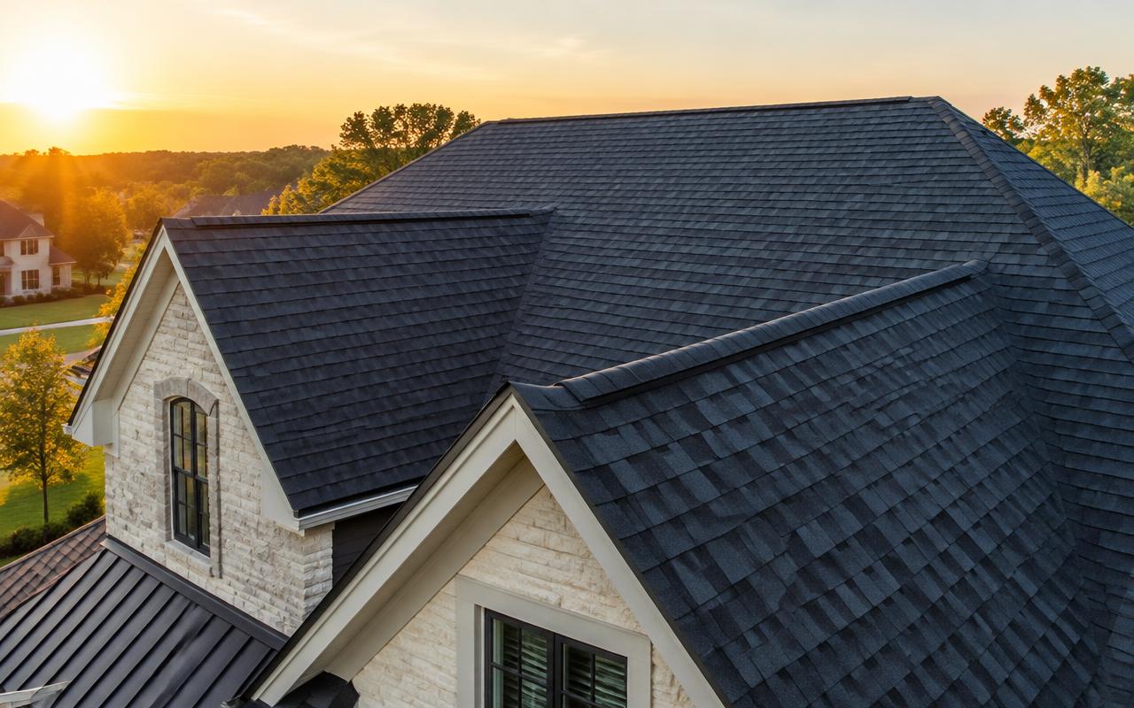 Roof after Novuroof replacement